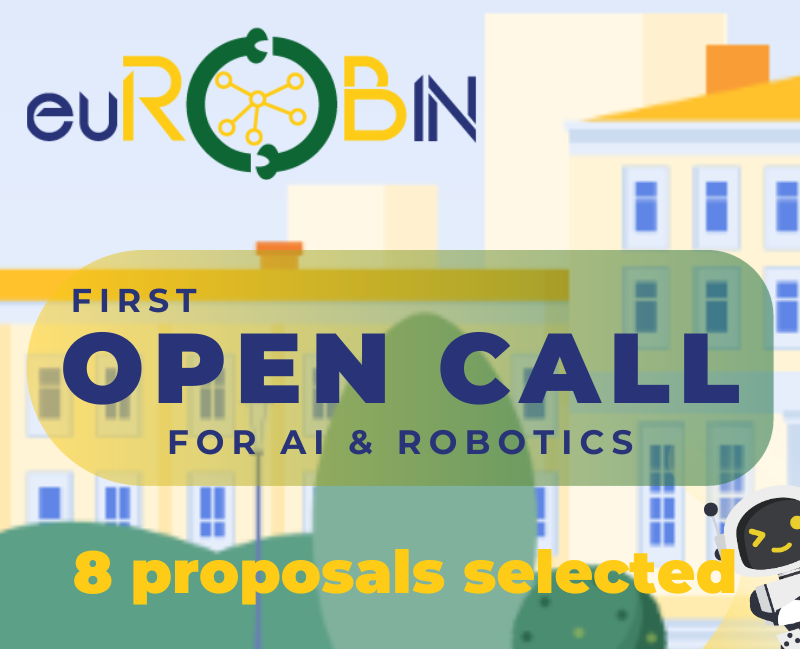 Unveiling the Numbers: Our 1st AI & Robotics Open Call